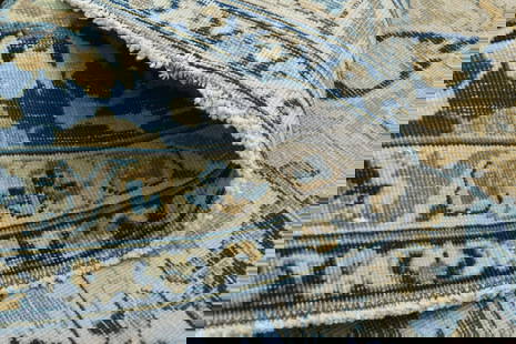 8.3x11.7 ft, ANTIQUE UNIQUE PERSIAN Rug: Title: 8.3x11.7 ft, ANTIQUE UNIQUE PERSIAN RugOridign: Turkey Date/Period: 1960 - 1970 Materials: Wool and Cotton Size: Width: 8.3 feet Length: 11.7 feet Provenance: This Turkish one-of-a-kind Anatoli