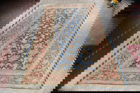 Antique Floral Sultanabad Persian Area Rug 10x16 Large: Title: Antique Floral Sultanabad Persian Area Rug 10x16 Large Description:A Beautiful Genuine Iran ( Persia ) Sultanabad rug is Hand Knotted by skillful weavers in Iran ( Persia ) with