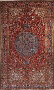 Antique Geometric Bakhtiari Persian Area Rug 11x18: Title: Antique Geometric Bakhtiari Persian Area Rug 11x18 Description:A Beautiful Genuine Iran ( Persia ) Bakhtiari rug is Hand Knotted by skillful weavers in Iran ( Persia ) with 100% Wool Material.
