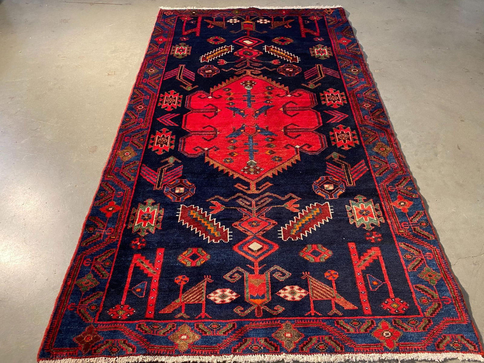 Exquisite Persian Hamedan 4x6.9