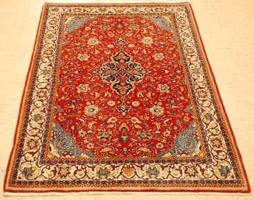 PERSIAN SAROUK RUG 3.6x5.2