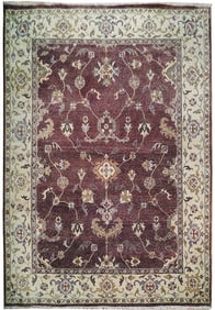 9' x 12' Red Agra Rug 71803