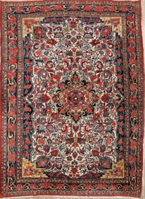 9x13 Bidjar Halvaei Persian Area Rug