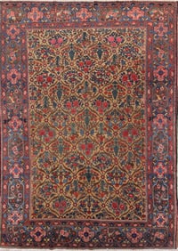 Floral Pictorial 11x15 Bakhtiari Persian Area Rug