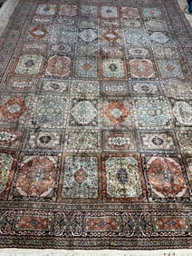 1972-Hereke Silk Rug 12x8.10