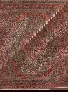 10x13 Kashan Persian Area Rug: Title: 10x13 Kashan Persian Area Rug Description:A Beautiful Genuine Iran ( Persia ) Kashan rug is Hand Knotted by skillful weavers in Iran ( Persia ) with