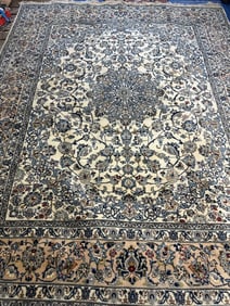 Hand Knotted Persian kashan Rug 8x10 ft