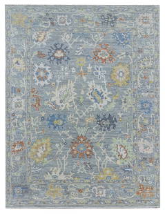 9' x 12' NEW Quality Handmade Natural Wool Oushak Rug GRAY #i-1842: Title:9' x 12' NEW Quality Handmade Natural Wool Oushak Rug GRAY #i-1842 Description:Size in Feet: Width: 9.3 x Length: 12.2 Size in Inches: Width: 111 in x Length: 146 in Rug Type: Area Rug Colors: G