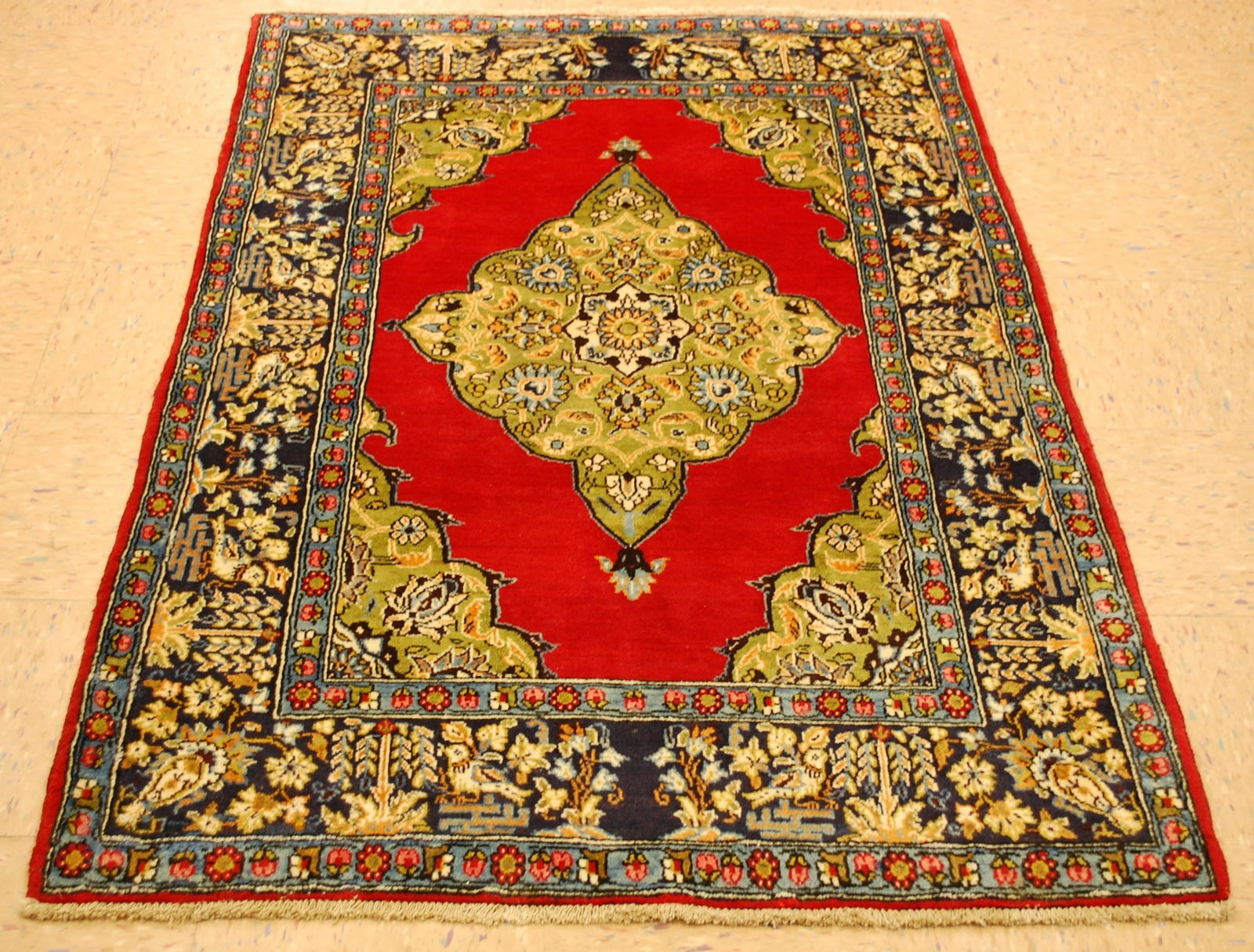 PERSIAN QOME RUG 3.7x5.5 (1 of 11)