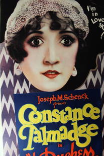 Duchess Of Buffalo (1926) US Insert Movie Poster: Duchess Of Buffalo (1926) US Insert Movie Poster, Please refer to the attached photos to determine the condition of this original vintage item. Note: LB means Linen Backed. Ready for you to frame! Res