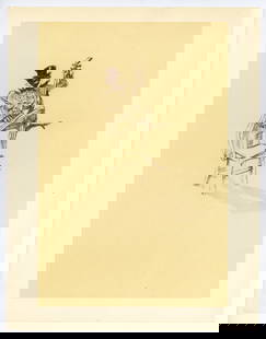 Toulouse-Lautrec lithograph | Circus "Negre jouant du banjo": Medium: lithograph (after the pencil drawing). Printed in Paris in 1952 by Mourlot Freres in an edition of 1500. Size (including margins): 12 1/4 x 9 1/2 inches (312 x 244 mm). Not signed. Condition: