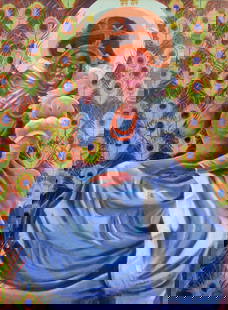 Elegance - 21st Century, Contemporary, Figurative, Women, Love, Fashion, Modern, 2024: About the Item Shipping Procedure Ships in a well-protected tube from Nigeria This work is unique, not a print or other type of copy. Accompanied by a Certificate of Authenticity. Life is about give a