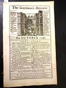 1746 Gentlemans Magazine Scot Rebellion