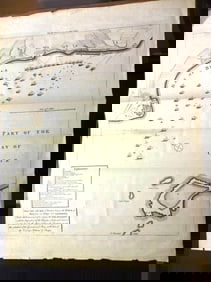 1784 Engraving Draught Bay of Bulls Naval Plan