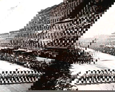 1897, The Defenders Of Our Flag, Grand Army Reunion, Buffalo, N.Y.: Title: 1897, The Defenders Of Our Flag, Grand Army Reunion, Buffalo, N.Y. Artist/Source: KEYSTONE VIEW COMPANY Original Date: SEE TITLE Dimensions: 8X10 / 10X8 ACCORDINGLY Description: || UNITED STATE