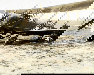 1914, DOUBLE SEATED FIGHTER BOMBER SET TO GO ALOFT: Title: 1914, DOUBLE SEATED FIGHTER BOMBER SET TO GO ALOFT Artist/Source: KEYSTONE VIEW COMPANY Original Date: 1914 Dimensions: 8X10 or 10X8 ACCORDINGLY Description: || UNITED STATES SHIPPING ONLY! ||