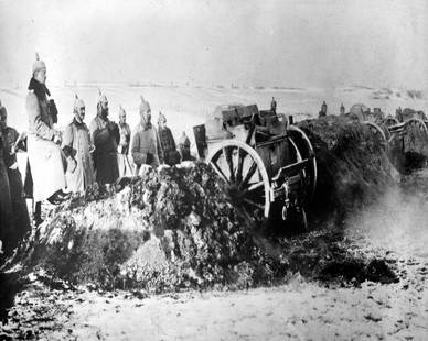 WWI, GERMAN BATTERY: Title: WWI, GERMAN BATTERY Artist/Source: UNKNOWN Original Date: WWI Dimensions: 8X10 or 10X8 ACCORDINGLY Description: || UNITED STATES SHIPPING ONLY! || This lot is a Dye Based Photolithograph and is