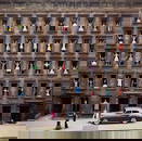 Ormond Gigli 'Models in windows' Print