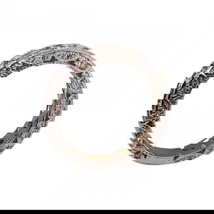14 Karat White Gold Diamond Eternity Anniversary Ring Wedding Band 2.00 TDW: Title:14 Karat White Gold Diamond Eternity Anniversary Ring Wedding Band 2.00 TDW Description:14Kt White Gold Diamond Eternity Anniversary Ring Wedding Band 2.00 Total Diamond Weight. Size 5 5.28 gram