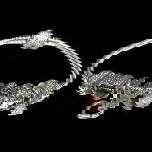 Estate Sterling Silver Pandora Charm Bracelet: Title: Estate Sterling Silver Pandora Charm Bracelet Description: Estate Sterling Silver Pandora Charm Bracelet Hallmarked: Pandora 925 Weighs 30 grams Bracelet Measures Approx. 7.5 inches Date/Period