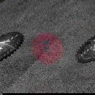 13 Ct Unheated Natural Star ruby: Title:13 Ct Unheated Natural Star ruby Description:Gemstones: Natural Star ruby / Carat Weights: 13 ct / Size or Dimensions: 13.75 X 12.30 X 7 mm / Treatment: None Materials &Techniques:ruby Reserve: