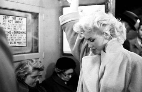 Marilyn Monroe On The Subway' Ed Feingersh Oversize Silver Gelatin Print Unframed: Description 'Marilyn Monroe on the Subway' Ed Feingersh Oversize Silver Gelatin Print Unframed Actress Marilyn Monroe gets on the subway at Grand Central Station on March 24, 1955 in New York City, Ne