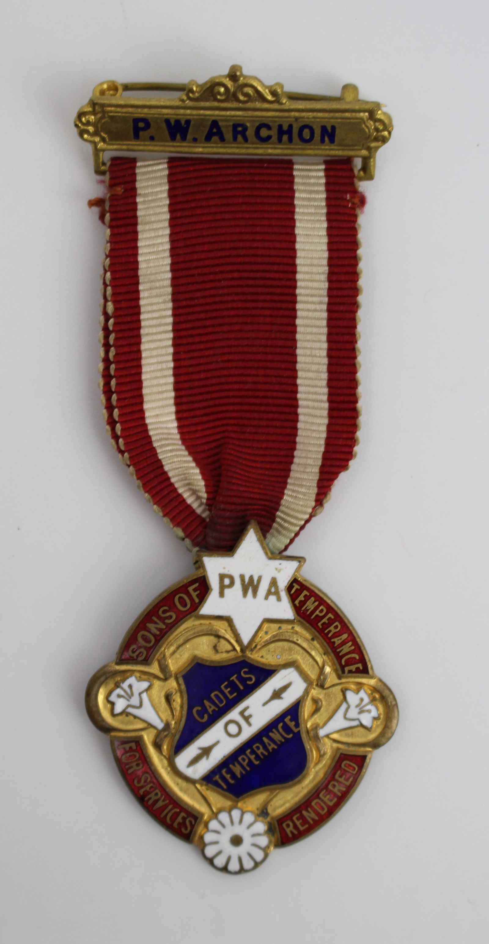 Sons of Temperance Medal (1 of 2)