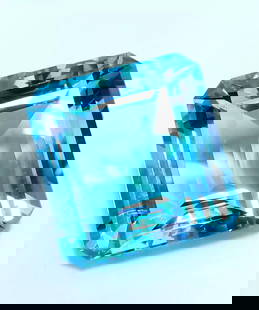 GIA Certified 46.87ct Natural Blue Emerald Cut Aquamarine Magnificent: MAGNIFICENT JEWELS Please be sure to visit all our listed items. GIA CERTIFIED 46.87ct. Natural Aquamarine GIA: Blue Clean VVS Clarity Emerald Cut Full transparency No Oil, No Filler, No Coat, No Enha