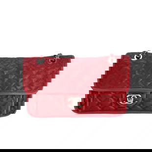 Chanel Caviar Quilted Medium French Riviera Red Flap Shoulder Bag: Pre-Owned 100% Authentic Chanel Caviar Quilted Medium French Riviera Flap RATING: A/B...Very Good, well maintained, shows minor signs of wear MEASUREMENTS: H 7'' x L 10.5'' x W 2.5'' HANDLE DROP: sing