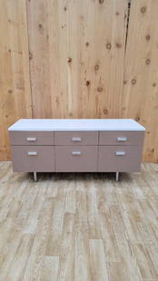 Mid Century Modern Herman Miller Management Group Metal Credenza: Vintage from before 2000 Materials: metal Width: 54 inches Height: 25 inches Depth: 19 inches Mid Century Modern Management Group Metal Credenza by George Nelson for Herman Miller Nelson design for He