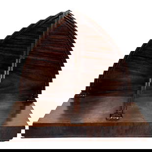 Small Gothic Ecclesiastic Convent Georgian Wall Mounted Bookends Shelf Bracket: Small Gothic Convent Georgian Hardwood Wall Mounted Bookends Shelf Bracket 1 British Antique Small Gothic Convent Ecclesiastic Georgian Hardwood Wall Mounted Bookends Shelf Bracket. It has been beauti