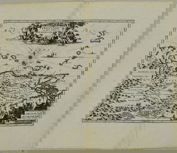 1671 Ogilby Map of Venezuela -- Venezuela, cum Parte Australi Novae Andalusiae: Title/Content: 1671 Ogilby Map of Venezuela -- Venezuela, cum Parte Australi Novae Andalusiae Cartographer: J Ogilby Year/Place: 1671, London Dimensions: 11.2 X 14.1 in. Description: This a highly att