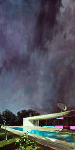 Oil painting Paradise Ed Potapenkov: 31POTAP Painter: Ed Potapenkov Size: 120x60 cm/47.24x23.62 inches Components: oil, canvas Original painting CONDITION: excellent ARTIST: Ed Potapenkov Born in 1968 (Dnipro, Ukraine) 1983 to 1987 - Dne