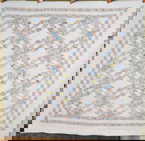30's Double Wedding Ring Quilt