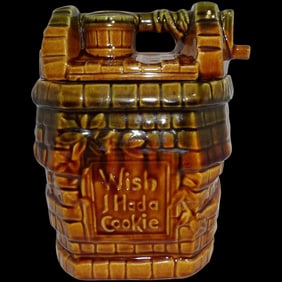 Vintage McCoy Wish I Had A Cookie –Cookie Jar (3)