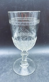 Antique NOVA SCOTIA GLASS CO TANDEM CELERY VASE C. 1890's