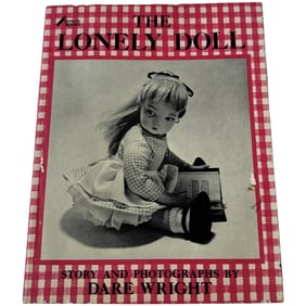 The Lonely Doll Paperback Book Dare Wright 1957 Rare