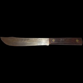Vintage Utica Forge Bull Nose Butcher Knife