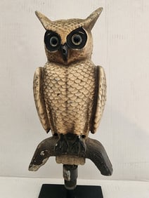 Cast Iron Owl Swisher & Soules, IL