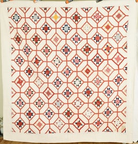 1880's Stars / Garden Maze Quilt
