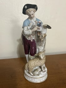 7 3/8” Messien Figure W/ Lamb