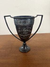 1924 OSU Oregon State University Pistol Loving Cup Trophy Corvallis OR