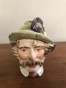 Majolica Figural Humidor