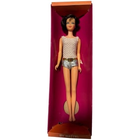 Vintage Barbie CASEY Doll #1180 Twist n Turn TNT In Box