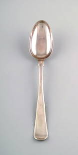Danish silversmith. Old danish large soup spoon in silver (830). 1950's.: Title:Danish silversmith. Old danish large soup spoon in silver (830). 1950's. Description:Danish silversmith. Old danish large soup spoon in silver (830). 1950's. In very good condition. Stamped. Mea