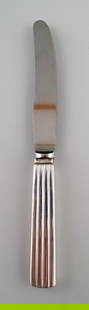Bernadotte silver cutlery Georg Jensen Fruit knife.: Title:Bernadotte silver cutlery Georg Jensen Fruit knife. Description:Bernadotte silver cutlery Georg Jensen Fruit knife. Bernadotte, Georg Jensen silver flatware, cutlery pattern no. 9 Bernadotte 925