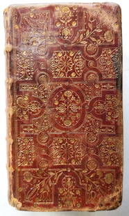 1681 BIBLE in ENGLISH antique FINBE ORIGINAL BINDING Old & New Testament: The Holy Bible Containing the Old Testament and the New. London, Assigns of J Bill, T Newcomb & H Hill, 1681 (Both title pages present). PP: A-Oo12; Bound with: The whole book of Psalms. London: F Mac
