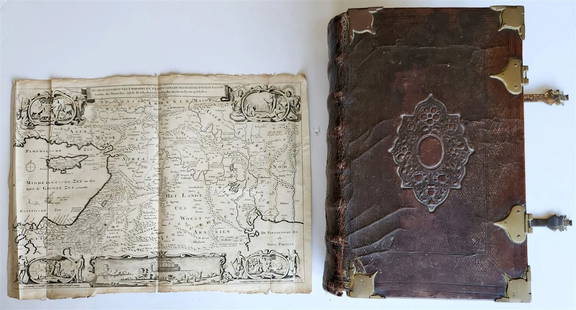 1736 BIBLE in DUTCH P.KEUR FOLIO antique ILLUSTRATED w/ 6 MAPS incl. WORLD'S MAP: Monumental Dutch "Keur" Bible Biblia, Dat is De gantsche H. Schrifture, vervattende alle de Canonijcke Boecken des Ouden en des Nieuwen Testaments. Door last der Hoogh-Mog. Heeren Staten Generael vand