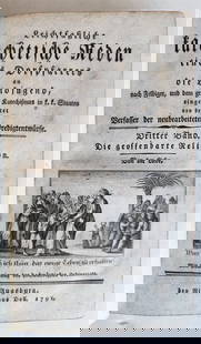 1791 catechetical speeches of a village priest in GERMAN antique: Menne, E. Leichtfa&#223;liche katechetische Reden eines Dorfpfarrers... ( Easily understandable catechetical speeches of a village priest...) Augsburg, Doll ; 1791. Size 4 3/4 by 7 1/2" 496 pp. origin