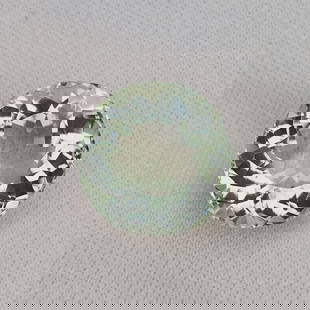 7.41 Ct "Top Quality" Natural Green Amethyst: Title:7.41 Ct "Top Quality" Natural Green Amethyst Description:Gemstones: Natural Green Amethyst / Carat Weights: 7.41 Ct / Size or Dimensions: 12 X 12 X 8.60 mm / Treatment: Heated Materials &Techniq
